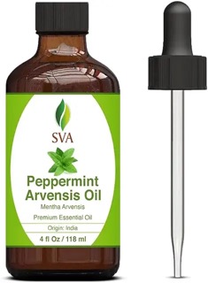 Handcraft Peppermint Essential Oil - 100% Pure and Natural Premium Therapeutic Grade with Premium Glass Dropper